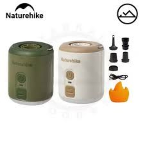 Picture of Naturehike Wind Mini Outdoor Multifunctional Inflatable Pump - Oat grey
