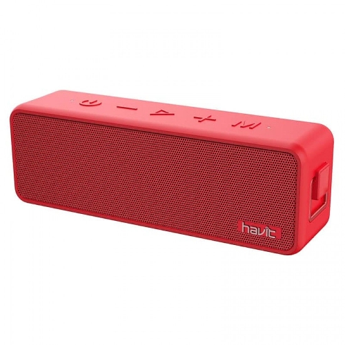 Picture of M76 Strong Bass wireless waterproof speaker RED