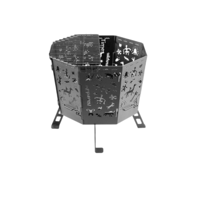 Picture of Naturehike Totem folding fire pit - Black (40*36.8*35)