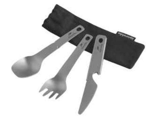 Picture of Naturehike Titanium Cutlery Set - (Fork,Spoon , Knife and Bottle Opener)