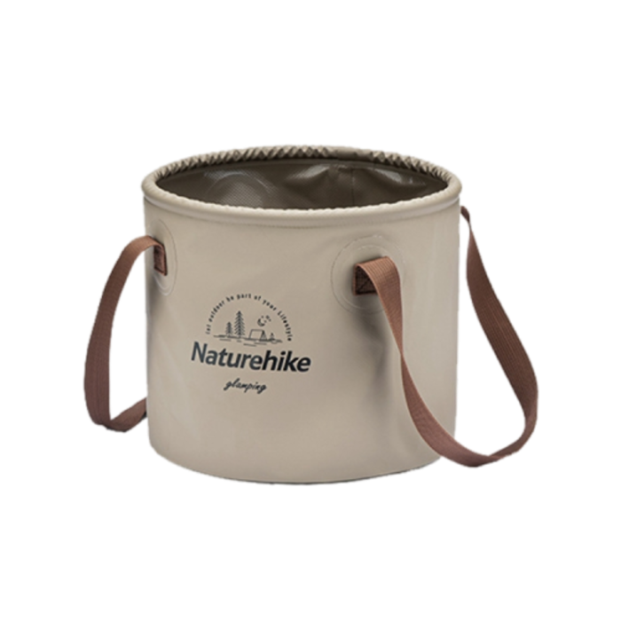 Picture of Naturehike Foldable Round Bucket - Light Brown (20L)