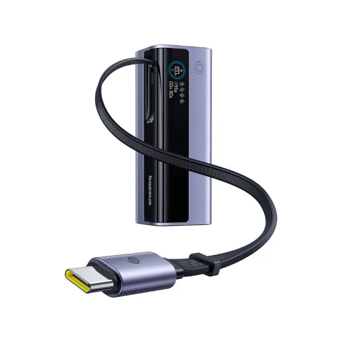 Picture of Baseus EnerGeek GR11 Power Bank with Retractable Cable 20000mAh 145W - Space Grey