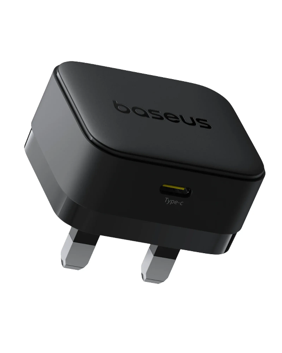 صورة شاحن سريع Baseus Palm 1C بقوة 20 واط - أسود عنقودي
