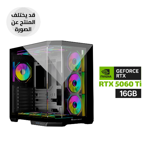 Picture of Gaming PC Intel Core i7-14700F Processor, MSI B760 D5 WIFI Motherboard, 32GB DDR5 RAM (6000), 1TB NVMe SSD, RTX 5060 Ti 16GB VGA, 750 WATT PSU, L240 Liquid Cooler, Jungle Leopard AS-01 Mid Tower Case 4x ARGB Fans, Windows 11 Pro (License)
