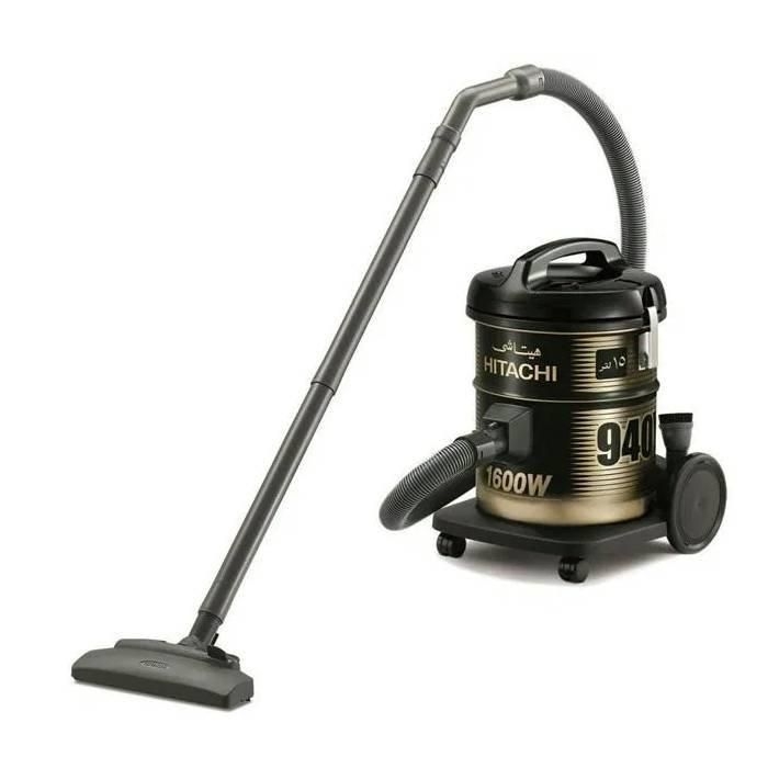 Picture of Hitachi Drum Vacuum Cleaner, 1600W, 15L , CV-940Y BK - Black