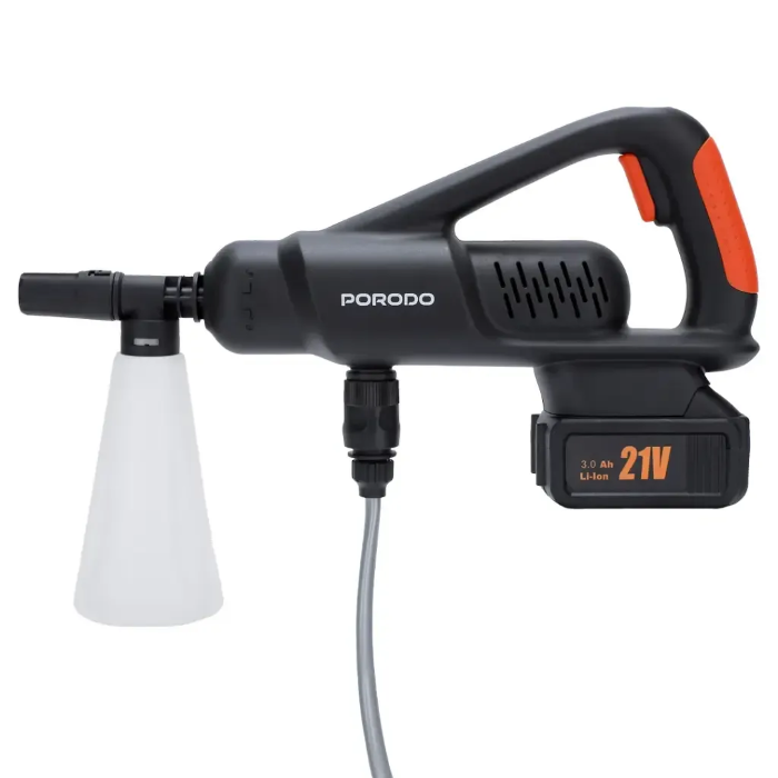 Picture of Porodo Lifestyle Dual Mode Car Washer, with Tank and Hose, Black, PD-LFST066-BK