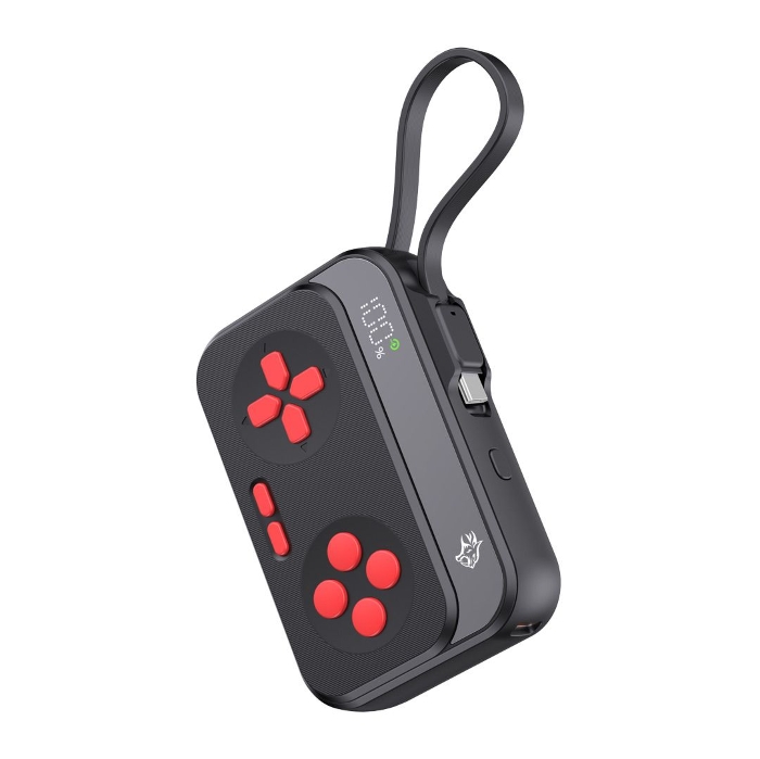 Picture of Porodo Gaming 10000mAh Controller Design Power Bank - Black/Red