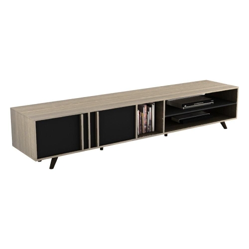 Show details for Wansa 98-inch TV Stand - 80kg - Brown