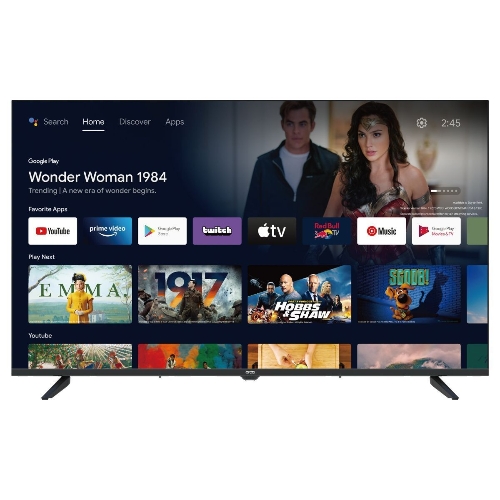 عرض تفاصيل تلفزيون أوركا الذكي 43 بوصة عالي الوضوح 4 كي يعمل بنظام جوجل