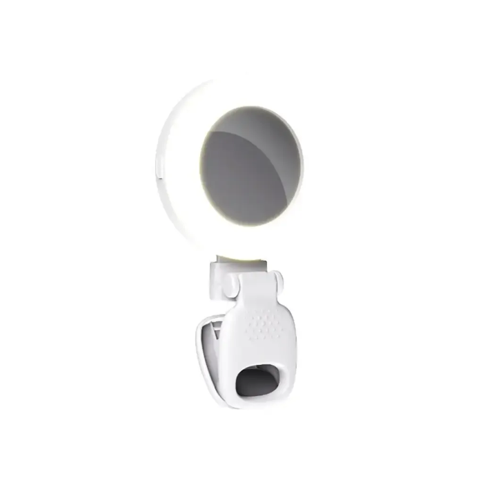Picture of Porodo Lifestyle Clip-On Mirror Fill Light  White  PD-LFST153-WH