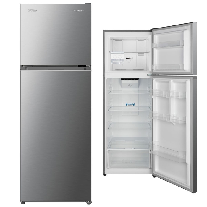 Picture of Panasonic Top Mount Freezer Refrigerator 201 Liters, Silver - NR-BC24VSSKW