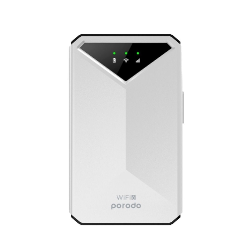 Picture of Porodo 4G LTE & Wifi 6 Pocket Router - White