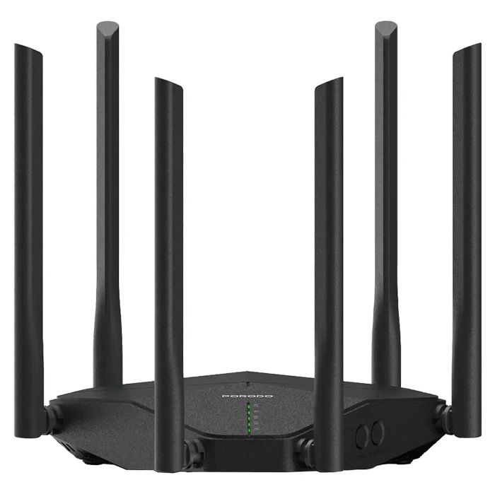 Picture of Porodo Dual Band Portable Wi-Fi Router - Black