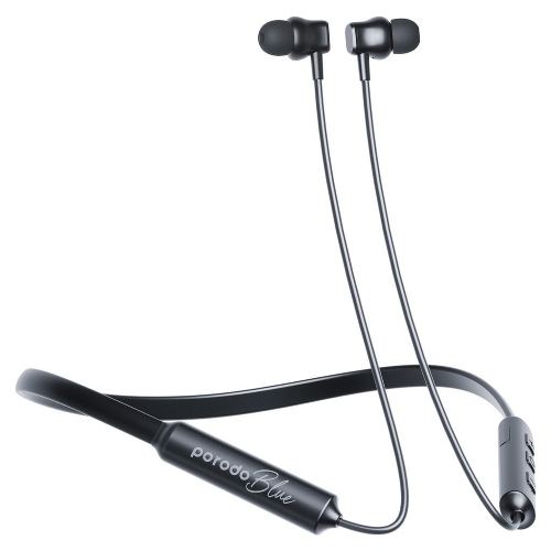 Picture of Porodo ENC Neckband In-Ear Earphones  Black  PB-NKBIE-BK