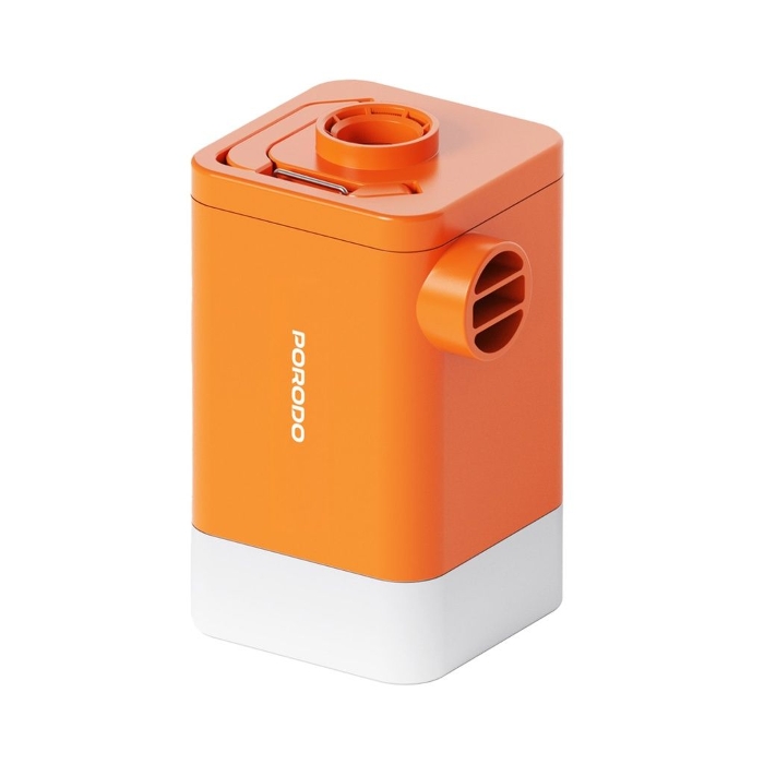 Picture of Porodo Lifestyle 4-Function Portable Pumb  Orange  PD-LFST041-OG