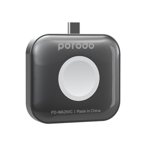 عرض تفاصيل شاحن لاسلكي Porodo Dual-Dock للساعة وسماعات الأذن رمادي  PD-WA2N1C-GY