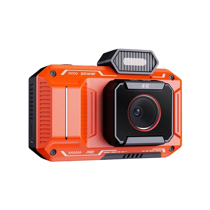 Picture of Porodo Advanced Digital Camera Video Stabilization & 18x Zoom  Orange  PD-FHDCAM48-OG