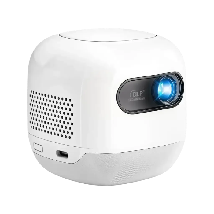 Picture of Powerology Mini Beam Portable Projector  White   PWMPM2WH