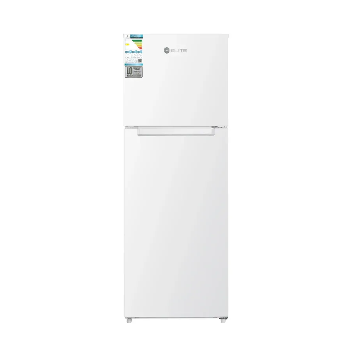 Picture of Elite Top Mount Refrigerator 267L (9.4 Cu. Ft) – Inverter Compressor, No Frost, Wire Shelves, Lock & Key, Silver Finish