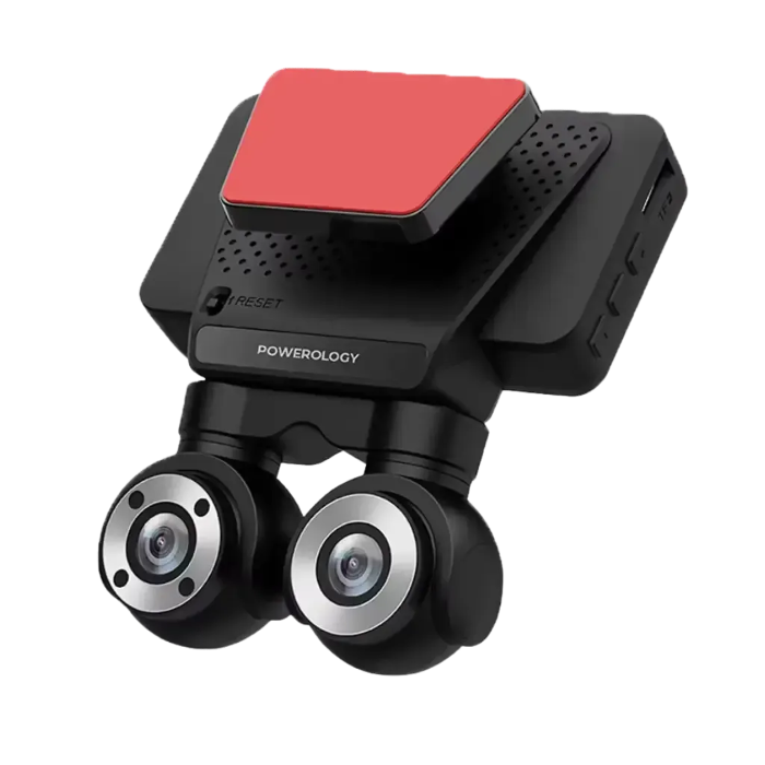 Picture of كاميرا Powerology مزدوجة العدسة داش أسود P4KCAM108