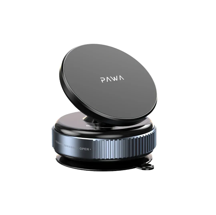 Picture of Pawa Vacuum Suction Phone mount with N56 Magnet -  Black