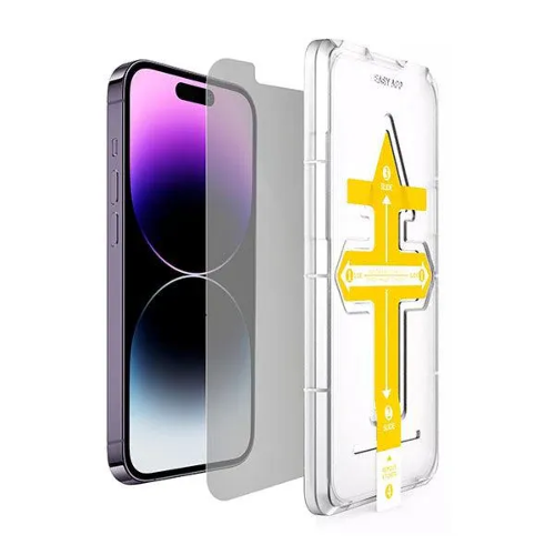Picture of IENGAGE IPHONE 15PROMAX TEMPERED GLASS SCREEN PROTECTOR W/APPLICATOR