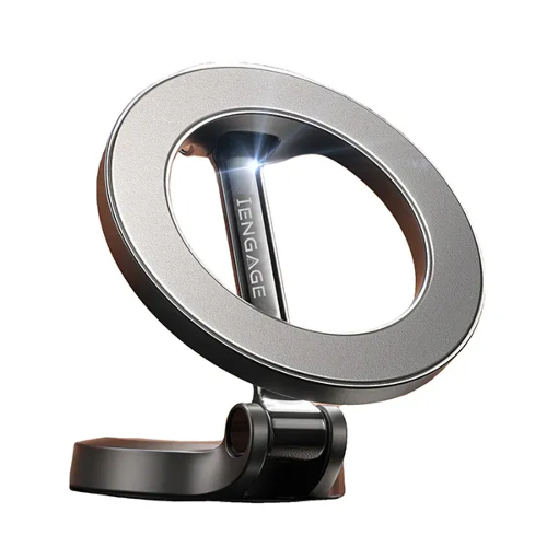 Picture of iENGAGE ZINC ALLOY DESIGN & ADJUSTABLE MAGENTIC SNAP-ON PHONE HOLDER 