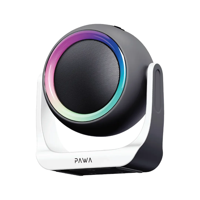 Picture of Pawa Aria Wall & Desktop Speaker with RGB Light. - Black
