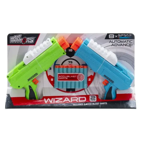 Picture of BUZZ BEE WIZARD 2PACK DART BLASTER