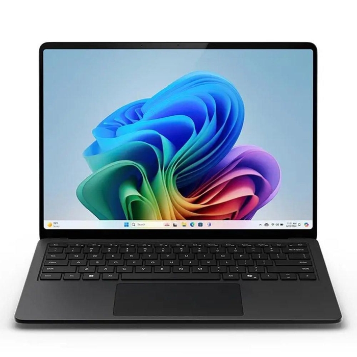 صورة مايكروسوفت سيرفس لابتوب، سنابدراجون إكس بلس، ذاكرة وصول عشوائي (RAM) سعة 16 جيجابايت، قرص SSD سعة 512 جيجابايت، شاشة 13.8 بوصة، معالج رسومات كوالكوم أدرينو، ويندوز 11، ZGM-00050 - أسود
