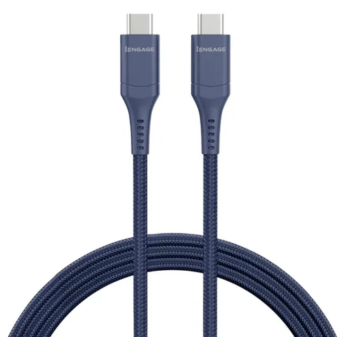 Picture of iEngage Fast Charging 240W Usb-C To Usb-C Cable (Blue)