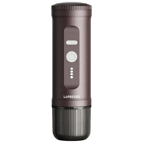 Picture of LePresso Portable 2-IN-1 Espresso Maker  Brown  LPCFFPCM0095-BR