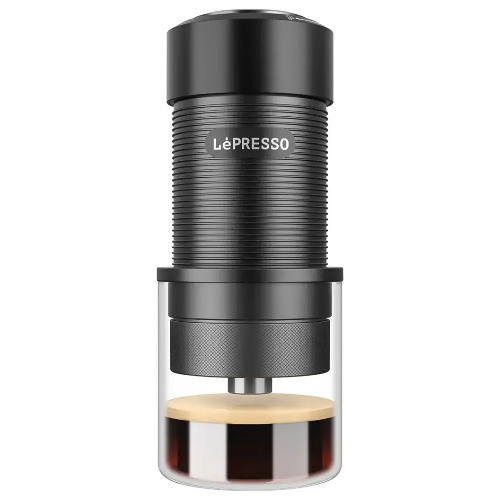 Picture of Lepresso Hand Press Espresso Maker  Black  LPRJPCMBK