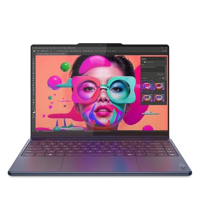 Picture of Lenovo Yoga 9 2-in-1 Laptop, Intel Core Ultra 7, 32GB RAM, 1TB SSD, Integrated Intel Arc Graphics, 14" WQXGA, Windows 11 Home, 83LC003VAX – Blue
