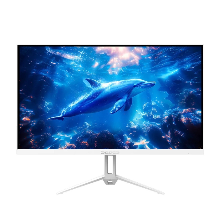 Picture of Sades RT-Dolphin 27" FHD Fast IPS 240Hz 1ms HDMI 2.1, Blue Light Protection Viewing Angle Gaming Monitor - White