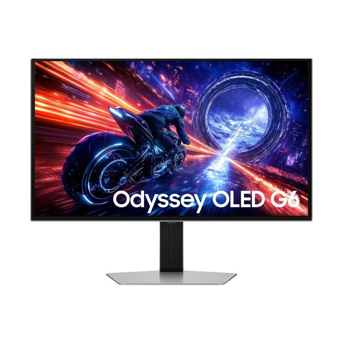 Picture of Samsung Odyssey OLED G6 S27FG602SM 27" 2K QHD 500Hz 0.03ms Response Time G-Synce With Pivot Gaming Monitor