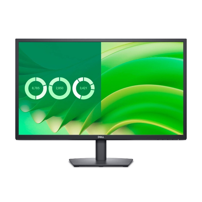 Picture of Dell E2725H Monitor, 27" VA Display, Full HD Resolution, 75Hz Refresh Rate, 5ms (GtG) Response Time, 16.7 Million Color Support, Eye Comfort Technology, Cable Lock Slot, Black | E2725H