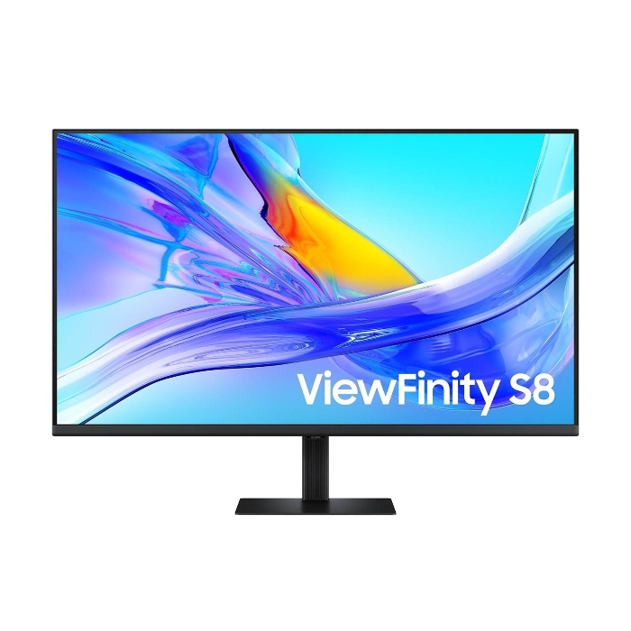 Picture of Samsung ViewFinity S8S37D800UAM 37" 4K UHD VA 60Hz 5ms Monitor, USB Type-C, Height Adjustable Ergonomic Stand, Advanced Eye Care