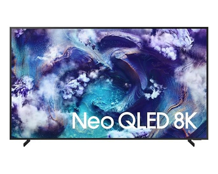 صورة تلفزيون سامسونج 75 بوصة QN900F FLAT NEO QLED 8K فائق الوضوح 2025