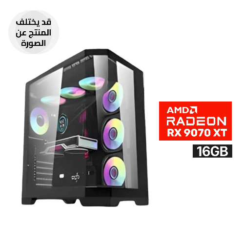 Picture of Gaming PC RYZEN 7-7800X3D Processor, GIGABYTE B650 Eagle AX DDR 5 Motherboard, 32GB DDR5 RAM, 1TB SSD NVMe, AMD 9070XT 16GB VGA, 850 WATT GOLD PSU, L360 Liquid Cooler, DarkFlash Aigo FT418 Pro 7x Fans, Windows 11 Pro (License)