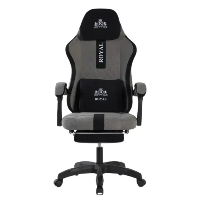Picture of Royal Gaming Chair with Footrest – Grey