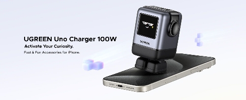 Picture of UGREEN Uno 100W 4-Port GaN Fast Charger UK Black