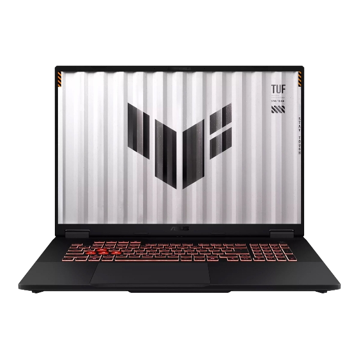 Picture of ASUS TUF Gaming A18 (2025) Gaming Laptop, AMD Ryzen 7-260 Processor 3.8GHz, 16GB DDR5 Ram, 1TB NVMe SSD, RTX™ 5060 8GB GPU, 18-inch, FHD+ 144Hz Display, RGB Backlit Chiclet Keyboard, Windows 11 Home, Jaeger Grey | 90NR0NN1-M000E0