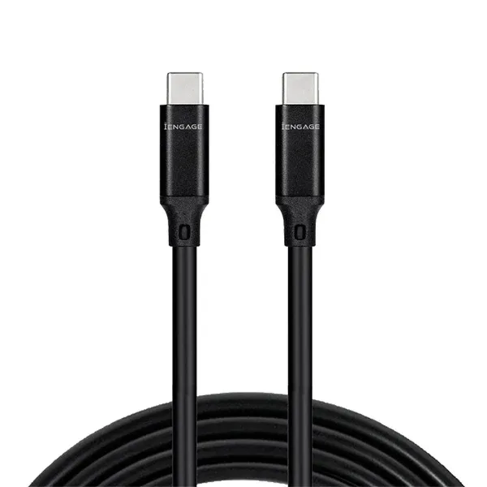 Picture of IENGAGE FAST CHARGE DATA LINE USB TYPE-C TO USB-C CHARGING100W 1M