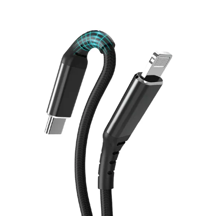 صورة كابل iEngage USB-C إلى Lightning (1 متر) (أسود)