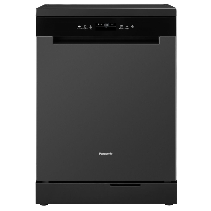 Picture of Panasonic 15 Place Dishwasher With 11 Programs And Self-Cleaning Function, Black - NP-FMK16XEKW