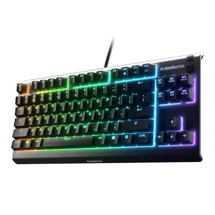 Picture of Steelseries Apex 3 TKL Water Resistant Quiet Tenkeyless Keyboard with RGB Lighting - Arabic Layout