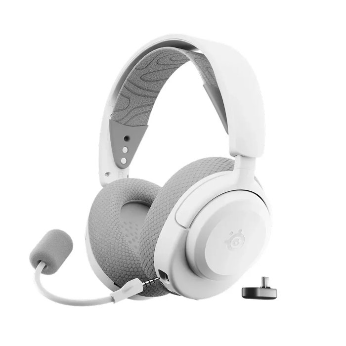 صورة سماعة ألعاب لاسلكية SteelSeries Arctis Nova 3X لجهاز Xbox - أبيض