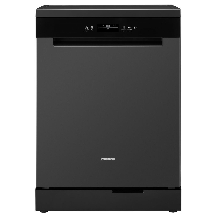 Picture of Panasonic 15 Place Dishwasher With 7 Programs And Self-Cleaning Function, Black - NP-FVK16XEKW