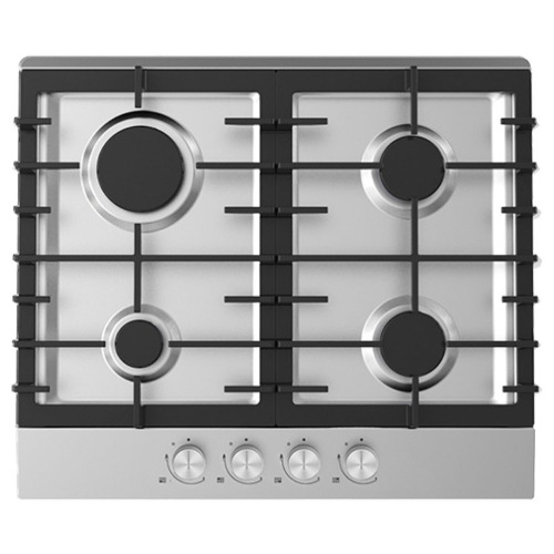 Show details for Midea Built in Gas, 4 Burners 60CM, Stainless Steel - 60SK005